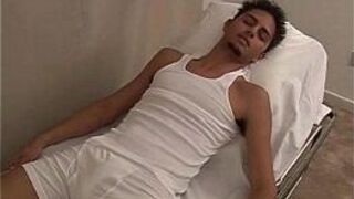 2 sexy boys play with each others big cocks porn video